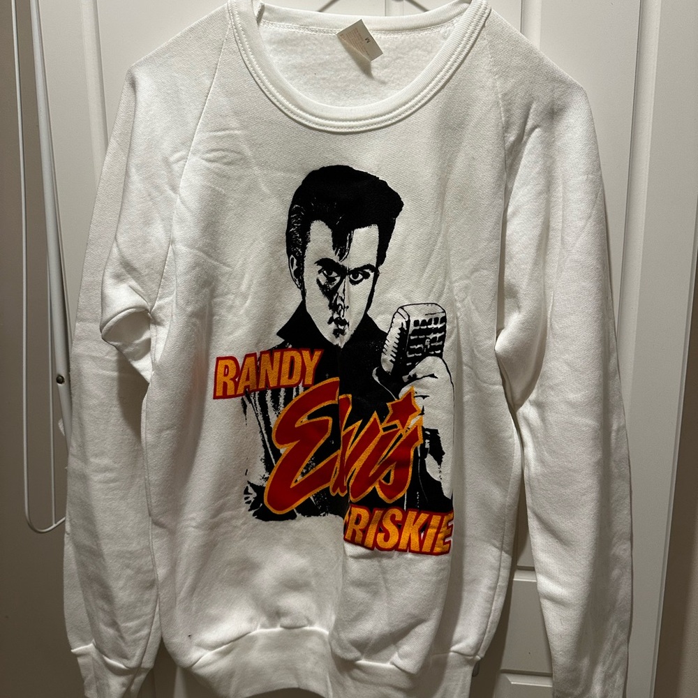 Deadstock Vintage Elvis Impersonator Crew Neck Licenced Merch